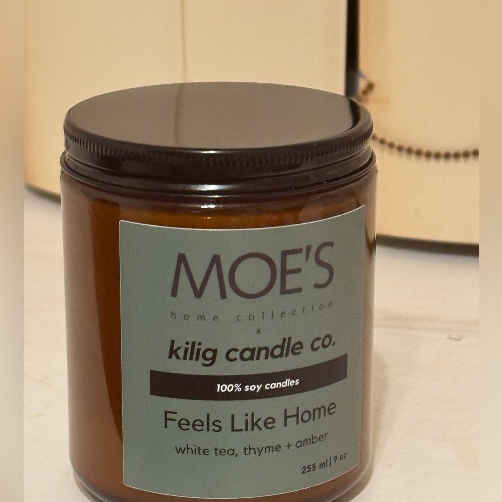 Moe’s soy candle